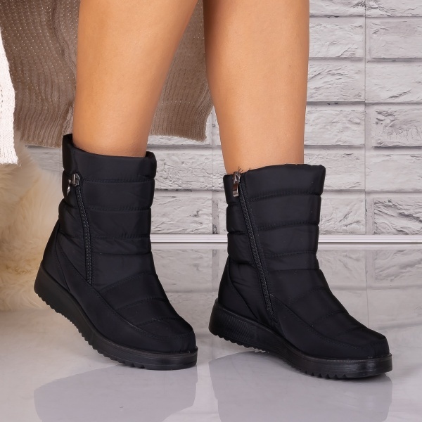 Cizme Dama Imblanite Negre din Fas Lorelya