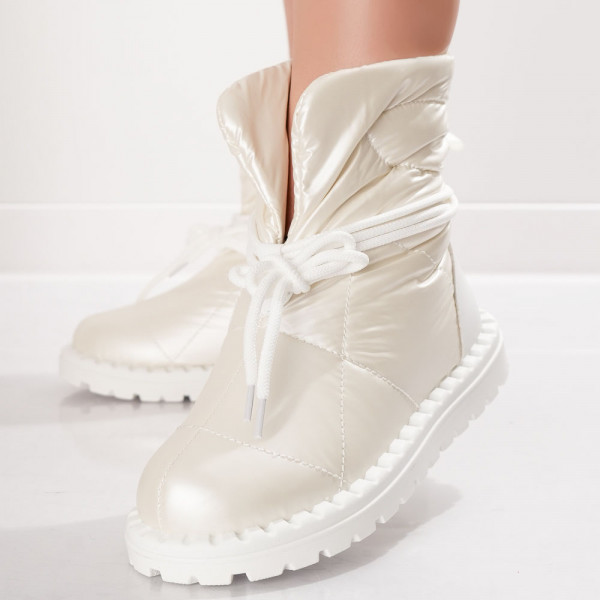 Κυρίες Λευκές μπότες Sanai Beam μπότες