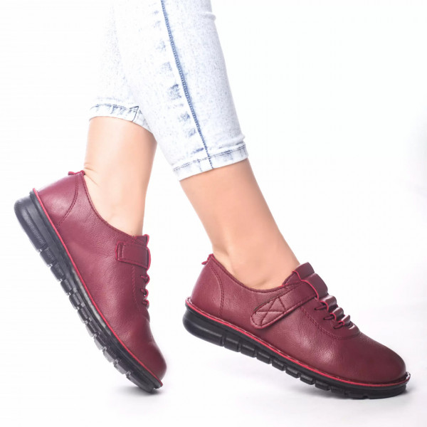 Casual παπούτσια olga κόκκινο eco leather