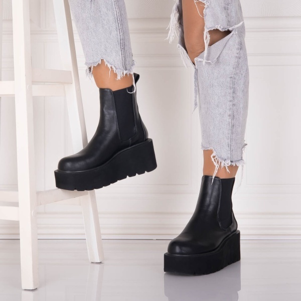 Ghete Dama Negre din Piele Ecologica Midova