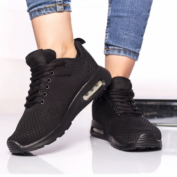 Αθλητικά παπούτσια kamma textile μαύρο