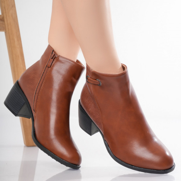 Glandi Γυναικείες μπότες Camel Eco Leather