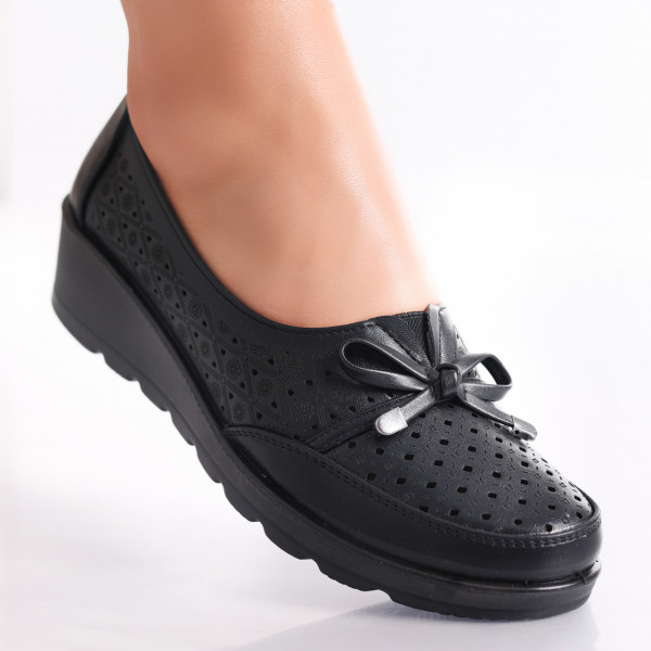 Tania Black Дамски обувки от екологична кожа