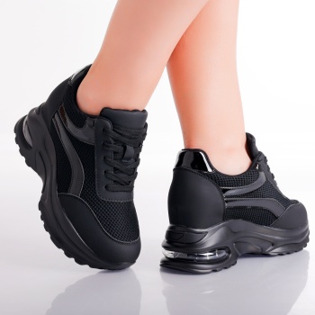 Γυναικεία sneakers με πλατφόρμα σε Darlin Textile - Img 4