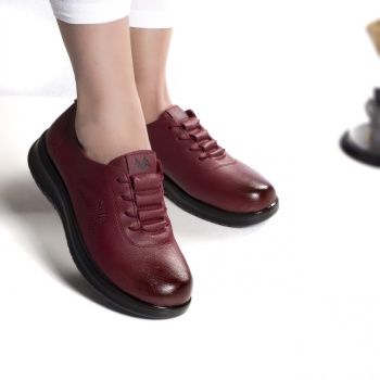 Casual παπούτσια kaina κόκκινο eco leather - Img 4
