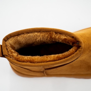 Gargs Ladies Camel Woven Organic Leather μπότες από βιολογικό δέρμα - Img 6
