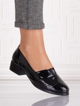 Pantofi casual Negrii dama din Piele Ecologica Cosica - Img 3