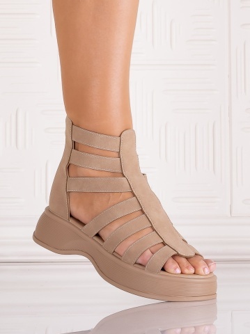 Sandale dama Kaki din Piele Ecologica Fianina