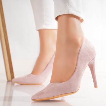 Naya Ladies Pink Eco Leather Insole Παπούτσια με εσωτερική σόλα - Img 3
