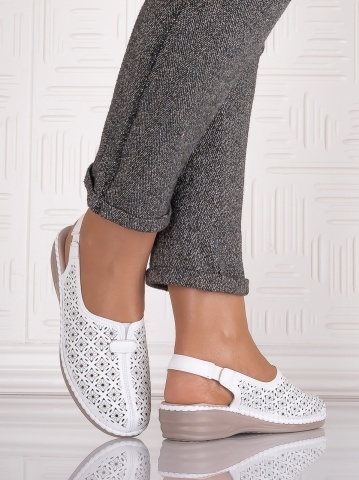 Pantofi casual Albi dama din Piele Ecologica Adnana