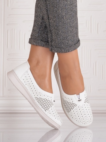 Pantofi casual Albi dama din Piele Ecologica Amosa