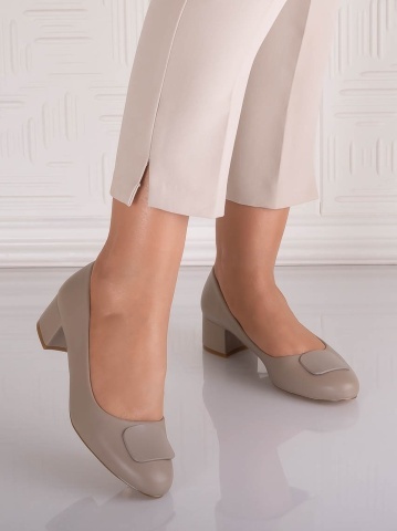 Pantofi dama Kaki din Piele Ecologica Mariva