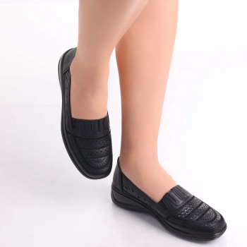 Γυναικεία casual παπούτσια Blacks σε οικολογικό δέρμα Dameo - Img 5