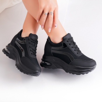 Γυναικεία sneakers με πλατφόρμα σε Darlin Textile - Img 7