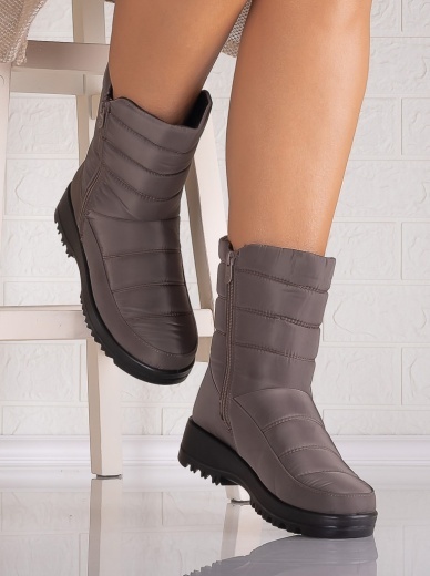Cizme dama imblanite Khaki din fas Virelia
