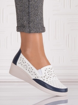 Pantofi casual Albi dama din Piele Ecologica Aveline - Img 5