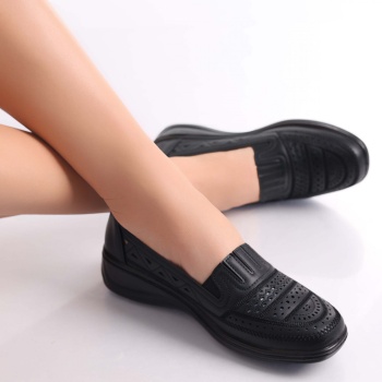 Γυναικεία casual παπούτσια Blacks σε οικολογικό δέρμα Dameo - Img 6