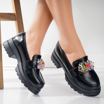 Γυναικεία casual παπούτσια Blacks σε οικολογικό δέρμα Proda - Img 4