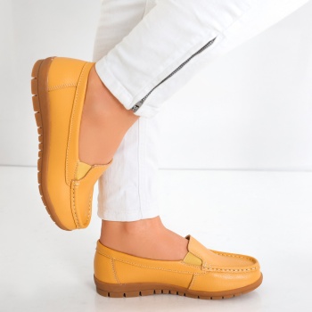 Κυρίες Camel Casual παπούτσια από φυσικό δέρμα Comoi - Img 4