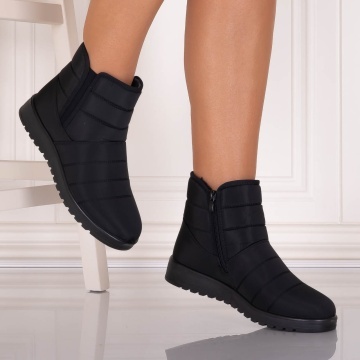 Cizme Dama Imblanite Negre din Fas Dolaria