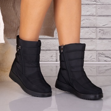 Cizme Dama Imblanite Negre din Fas Lorelya