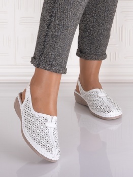 Pantofi casual Albi dama din Piele Ecologica Adnana - Img 4