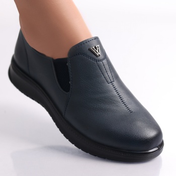 Γυναικεία casual παπούτσια Albastri από eco-leather roy