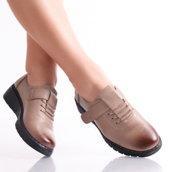 Γυναικεία καμηλό casual παπούτσια από Magaly Eco Leather - Img 2