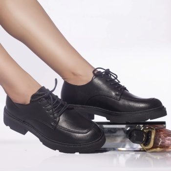 Genoveva casual παπούτσια μαύρο eco leather