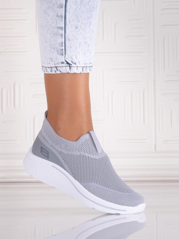 Pantofi dama sport Gri din Textil Jenda