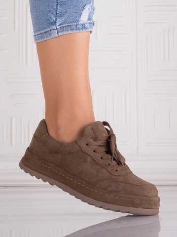 Sneakers dama Maro din Piele Ecologica Intoarsa Daliva