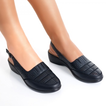 Γυναικεία casual παπούτσια Μαύρο Nelpa Ecological Leather - Img 2