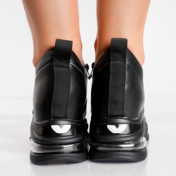 Γυναικεία sneakers με πλατφόρμα Blackri σε Mevan Eco Leather - Img 5