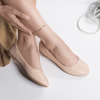 Κυρίες μπαλαρίνες ροζ eco leather patrica - Img 4