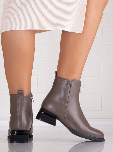 Botine Dama Gei din Piele Ecologica Moriga