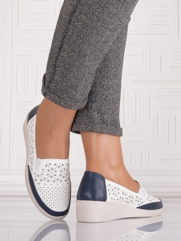 Pantofi casual Albi dama din Piele Ecologica Aveline