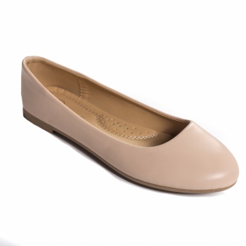 Κυρίες μπαλαρίνες ροζ eco leather patrica - Img 5