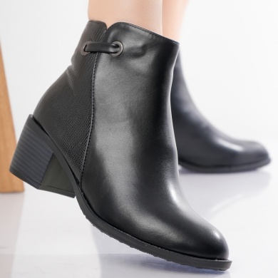 Γυναικείες μπότες Glandi Μαύρο Eco Leather μπότες - Img 2