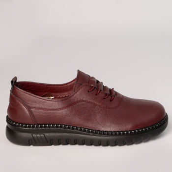 Κυρίες κόκκινα παπούτσια eco leather adina - Img 4