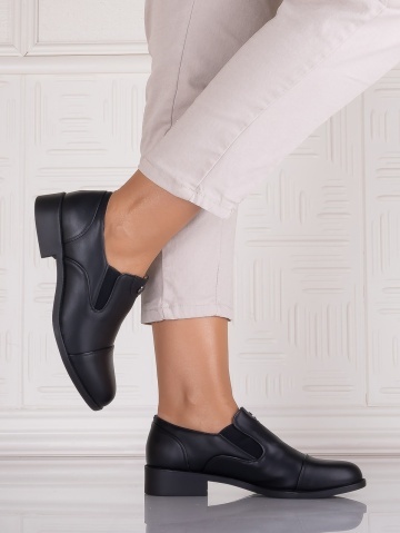 Pantofi casual Negrii dama din Piele Ecologica Olsada