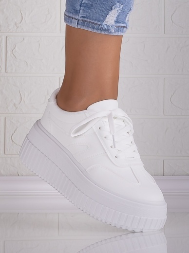 Sneakers dama cu platforma Albi din Piele Ecologica Nevasa
