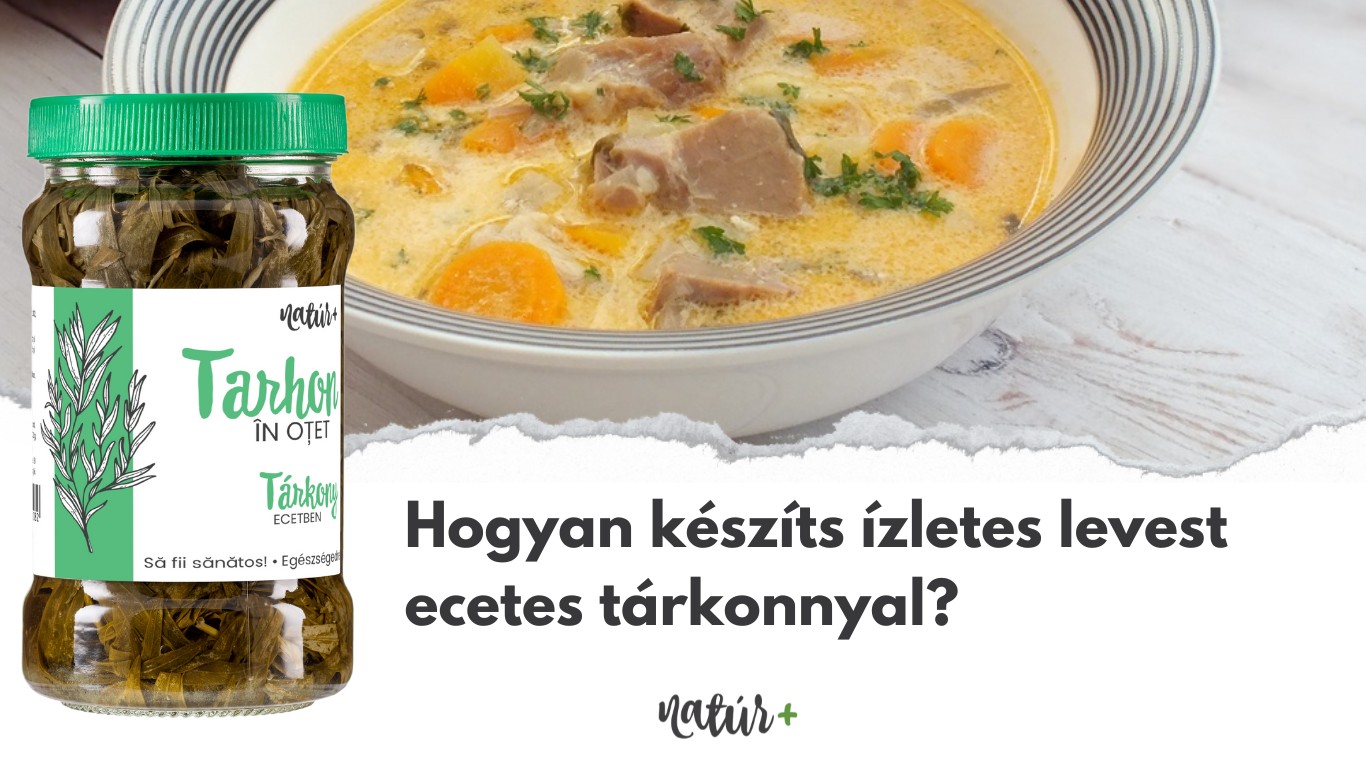 Hogyan készíts ízletes levest ecetes tárkonnyal? Mi sem egyszerűbb és egészségesebb!