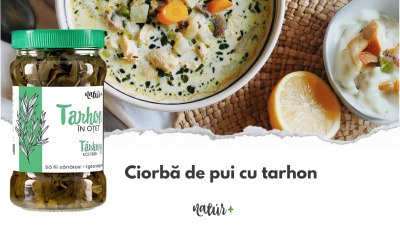 Ciorbă de pui cu tarhon – Gust unic și beneficii nutritive într-o farfurie