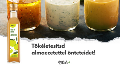 Tökéletesítsd almaecetettel önteteidet! – Természetes ízbomba az egészséges salátákhoz