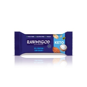 Baton ketogenic Rawmygod Nuts&Seeds 15% proteine