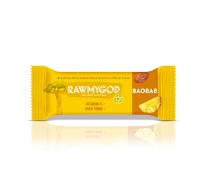 Baton vegan Rawmygod cu Baobab