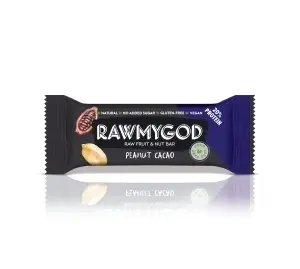 Baton proteic Rawmygod Arahide si Cacao 20% proteina 25g