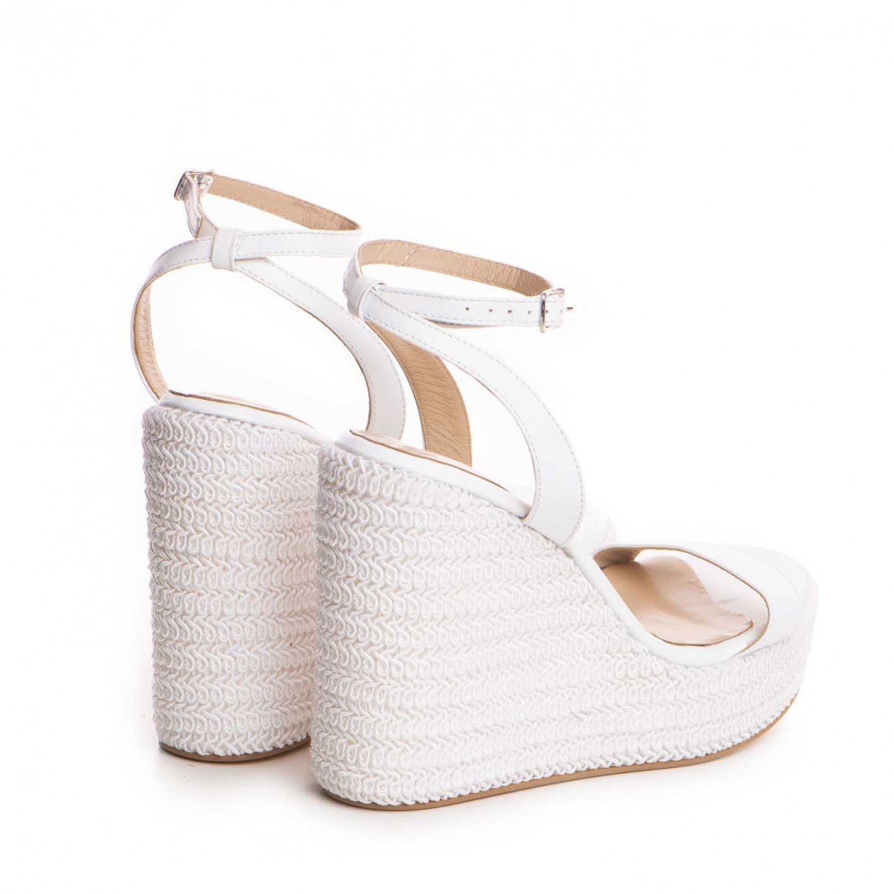 Platforme Medea piele naturala alba - Vanilla Days - 2 | YEO