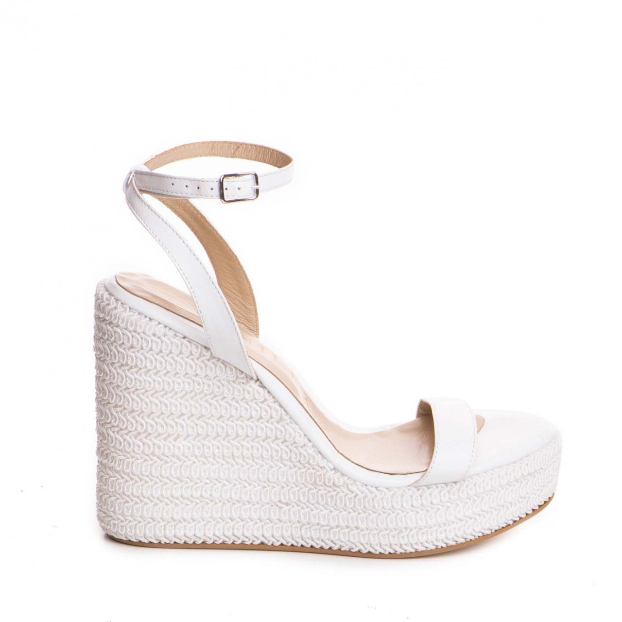 Platforme Medea piele naturala alba - Vanilla Days - 1 | YEO