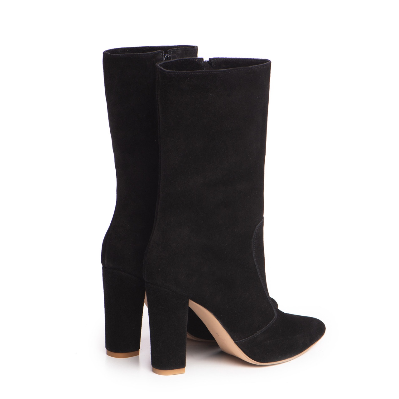 Cizme Teo Piele Intoarsa Black - 3 | YEO